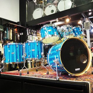 Tama 【USED】 Starclassic Performer 6pc Drum Kit - Sky Blue Aurora - [20BD.8TT.10TT.12TT.14FT.16FT/Pro...