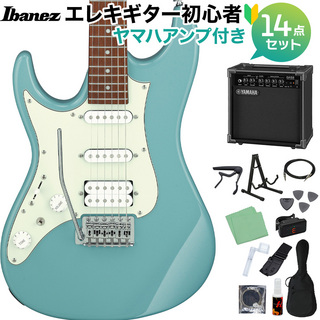 Ibanez AZES40L PRB 初心者セット ヤマハアンプ付 左利き用 レフティ ストラトタイプ 【限定生産】