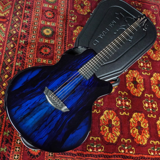 Emerald Guitars X30 Royal Ebony Blue w/ Element P.U