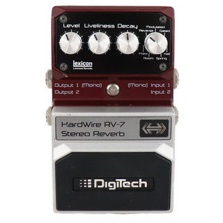 DigiTech【中古】 リバーブ エフェクター DigiTech HardWire RV-7 Stereo Reverb デジテック ギターエフェクター