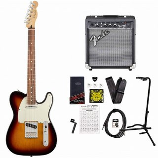 Fender Player Series Telecaster 3 Color Sunburst Pau Ferro FenderFrontman10Gアンプ付属エレキギター初心者セ