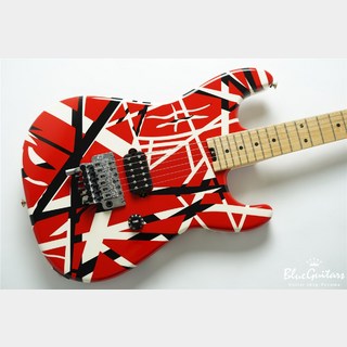EVH Striped Red - Red with Black Stripes