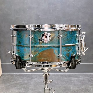 PORK PIEPatina Brass Snare Drum 13×7 [Made in USA]