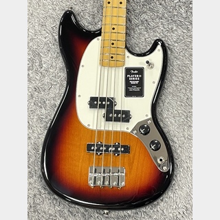 FenderPlayer II Mustang Bass PJ 3-Color Sunburst / Maple 【2024年最新モデル】