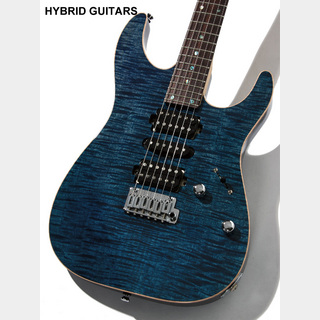 T's Guitars DST-Pro 24 Flame Top Arctic Blue 2020