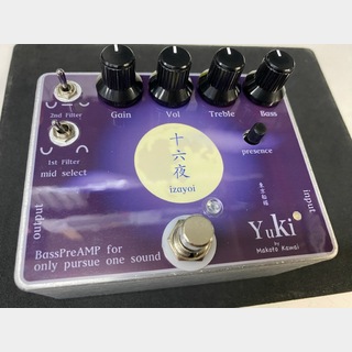 Yuki 究極 The Ultimate 雪桜と夜遊び兎 ベース用プリアンプ 美品】Yuki 究極〜雪桜と夜遊び兎〜 ベース用 歪みエフェクター