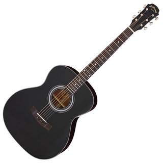 ARIA AF-201 BK アコースティックギター トップ単板 ブラック 黒