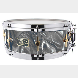 canopus The Maple 5.5x14 Snare Drum Black Satin