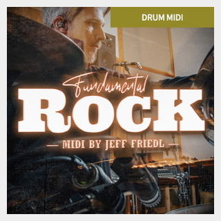 TOONTRACK DRUM MIDI - FUNDAMENTAL ROCK