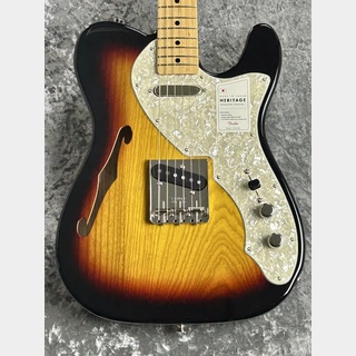 Fender Made in Japan Heritage 60s Telecaster Thinline -3-Color Sunburst- #JD24020263【2.82kg】