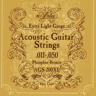 ARIAAGS-200XL アコースティックギター弦×6セット