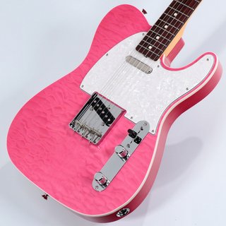 FenderISHIBASHI FSR MIJ Traditional 60s Custom Telecaster Quilted Maple Top Translucent Pink【渋谷店】