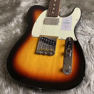 Fender2024 Collection Hybrid II Telecaster SH (3-Color Sunburst/Rosewood)【現物画像】