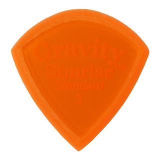Gravity Guitar PicksSunrise -Standard Master Finish- GSUS3M 3.0mm Orange ピック