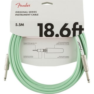 FenderORIGINAL SERIES INSTRUMENT CABLE 18.6feet (Surf Green)(0990520058)