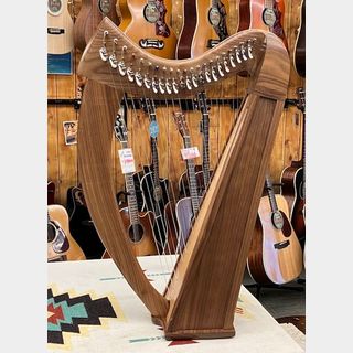 Stoney End BRITTANY-22 "Cherry" with Full Lever Harp