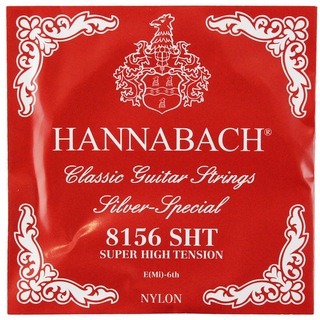 HANNABACHE8156 SHT-Red E/6 6弦 バラ弦 クラシックギター弦