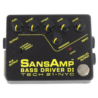 TECH21【中古】サンズアンプ ベースドライバーDI TECH21 SansAmp BASS DRIVER DI 旧仕様 前期型 ベース用DI