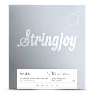 Stringjoy SJ-RA45125LS ステンレススチール 045-125 エレキベース弦 5弦 ロングスケール
