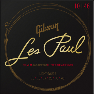 Gibson SEG-LES10 Les Paul Premium エレキギター弦 Light 010-046