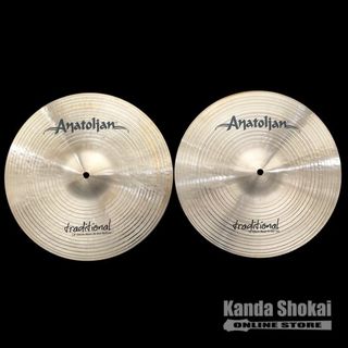 Anatolian CymbalsTRADITIONAL 14"Rock Hi-Hat【WEBSHOP在庫】