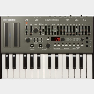 Roland Boutique SH-01A BLACK Synthesizer ブティーク  【K-25mセット】