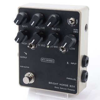 HTJ-WORKSBright Horse BDX / Bass Deluxe Preamp ベース用 プリアンプ DI【池袋店】