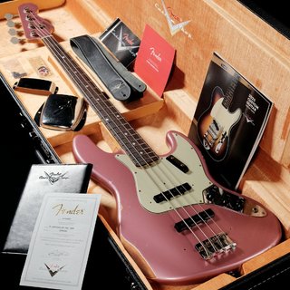 Fender Custom Shop 1965 Jazz Bass Relic Matching Head Burgundy Mist Metallic【渋谷店】