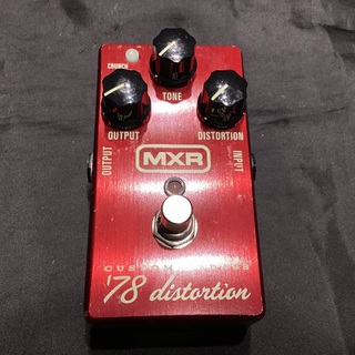 MXR 78 distortion ギターエフェクターとACアダプターセット MXR 78 distortion ギターエフェクターとACアダプターセット MXR