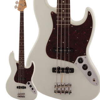 FenderMade in Japan Traditional 60s Jazz Bass Rosewood Olympic White