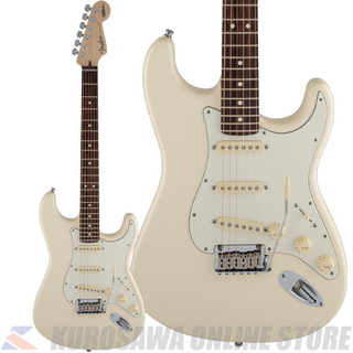 FenderJeff Beck Stratocaster, Rosewood Fingerboard, Olympic White 【アクセサリープレゼント】