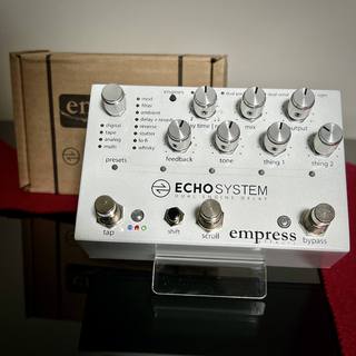 Empress Effects Echosystem コンパクトエフェクター ディレイ