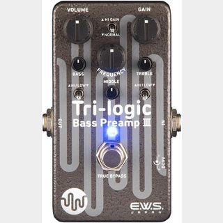 E.W.S. Tri-logic Bass Preamp 3