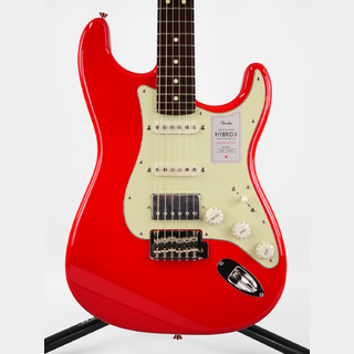 Fender 2024 Collection Made in Japan Hybrid II Stratocaster HSS (Modena Red)