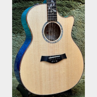 Taylor 【Taylor選定品‼】Custom GA Flame Maple/Premium Sitka Spruce -Carribean Fade- #1205244116 