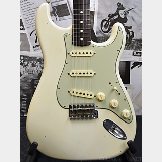 Fender Custom Shop MBS 1961 Stratocaster Journeyman Relic -Aged Olympic White- by Austin Macnutt