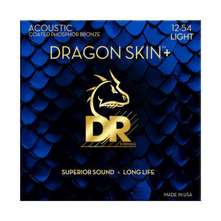 DR DRAGON SKIN＋ DDAP-12 12-54  Phosphor Bronze アコースティックギター弦