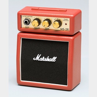 MarshallMS-2R Red Micro Amp 【未展示在庫あり】【マーシャルミニアンプ】