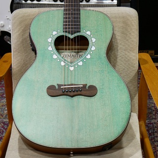 Zemaitis CAF-90H Forest Green / Pearl 【エレアコ】