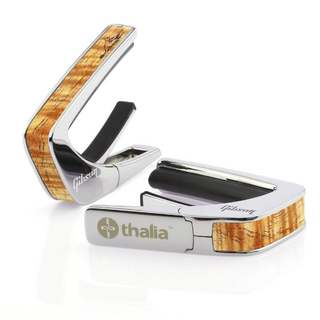 Thalia CaposGIBSON  CHROME HUMMINGBIRD TREBLE NOSE - HAWAIIAN KOA