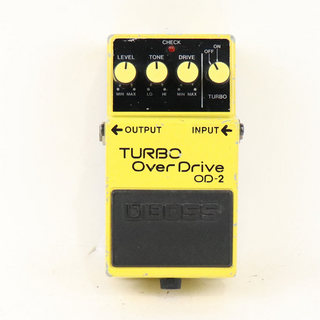 BOSS 【中古】ターボオーバードライブ エフェクター BOSS OD-2 TURBO OverDrive ボス ギターエフェクター