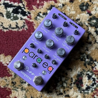 新製品レビュー】Empress Effects／Bass ParaEQ〜ベース用