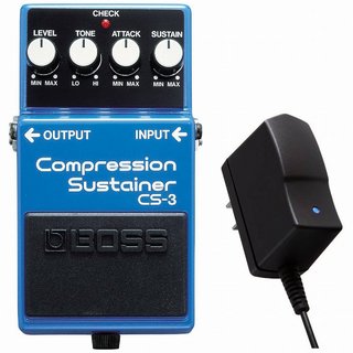 BOSS CS-3 Compression Sustainer［純正ACアダプター同時購入セット］コンプレッサー CS3【WEBSHOP】