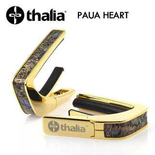 Thalia Capo Exotic Shell PAUA HEART -24K Gold- │ ギター用カポタスト【オンラインストア限定】