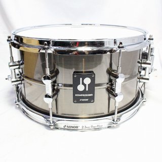 Sonor KS-1307SDB Kompressor Brass Snare 14×5.75 スネアドラム ソナー【池袋店】