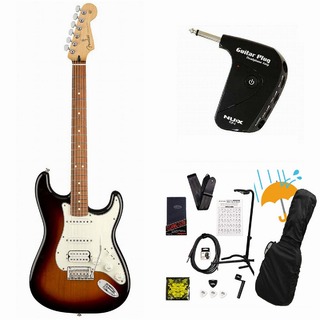 FenderPlayer Series Stratocaster HSS 3 Color Sunburst Pau Ferro  GP-1アンプ付属エレキギター初心者セットR【