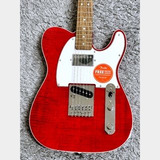 Squier by Fender Affinity Series Telecaster FMT SH Crimson Red Transparent / Laurel【2024年最新モデル】