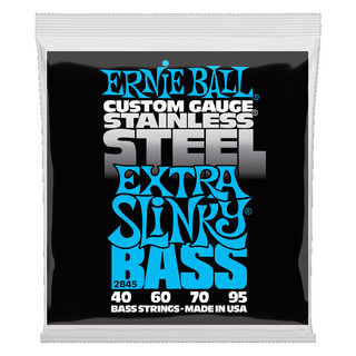 ERNIE BALLアーニーボール 2845 Stainless Extra Slinky Bass ベース弦×2セット