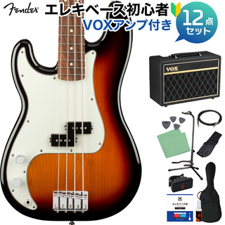 Fender Player PB Lefty 3TS レフティベース初心者12点セット 【VOXアンプ付】