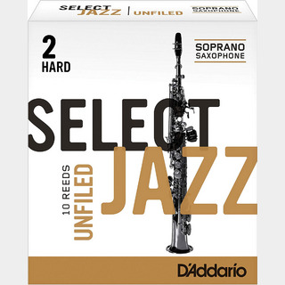 RICO JAZZ 【生産完了品の為特価】ジャズセレクト サックスリード ソプラノサックス用 【アンファイルド】 【硬さ：2H